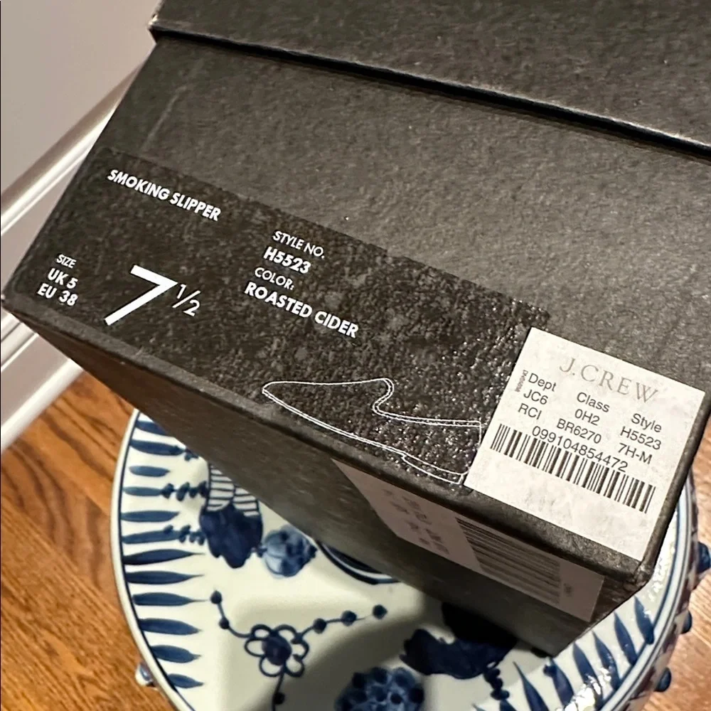 J. Crew Smoking Slipper